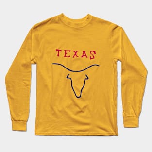 Texas horn Long Sleeve T-Shirt